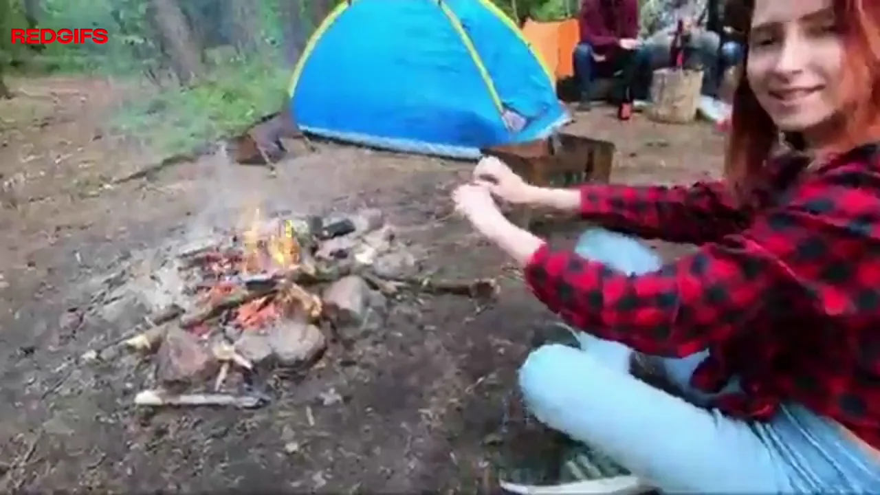 Was just going with hubbys friend for 'fire wood'..... ended up getting his friends wood deep inside me raw before returning to camp