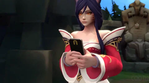 Ahri Getting "Buff" From Lulu (Coot27)