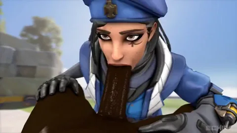Ana Amari Sucking (Echiee)