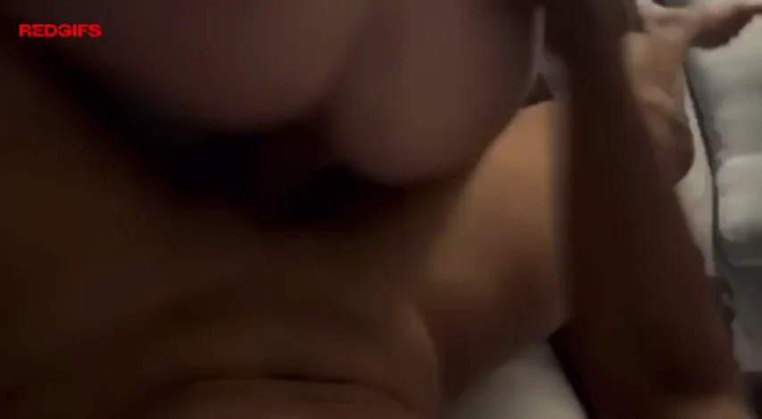 Horny hotwife making out with her cuck while bouncing on my BBC