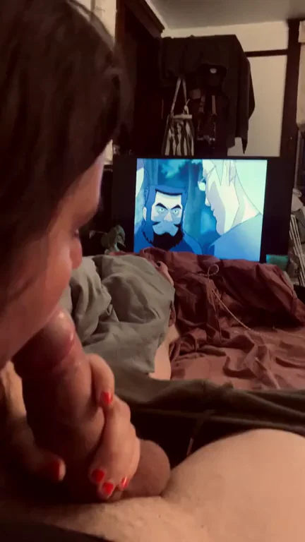 Anime Night Blowjob Bliss 😈🍆💦