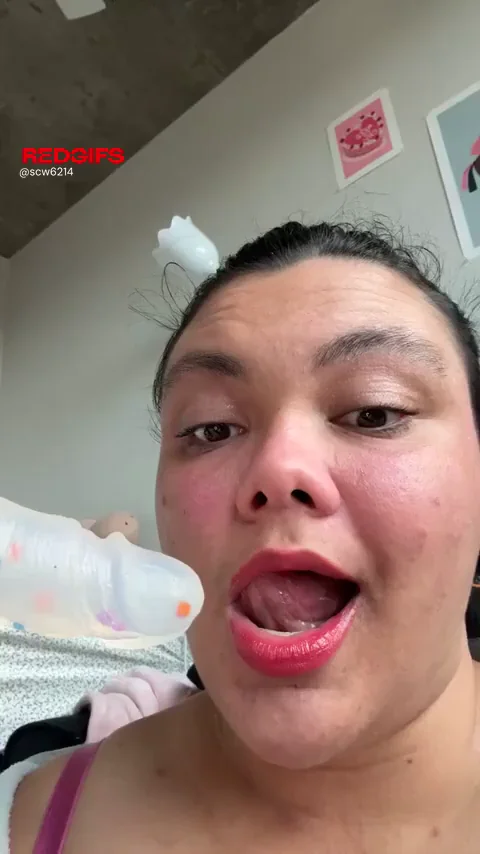 Fresh Makeup Glow-Up with Monster Dildo Throat Fuck 💄🍆💦