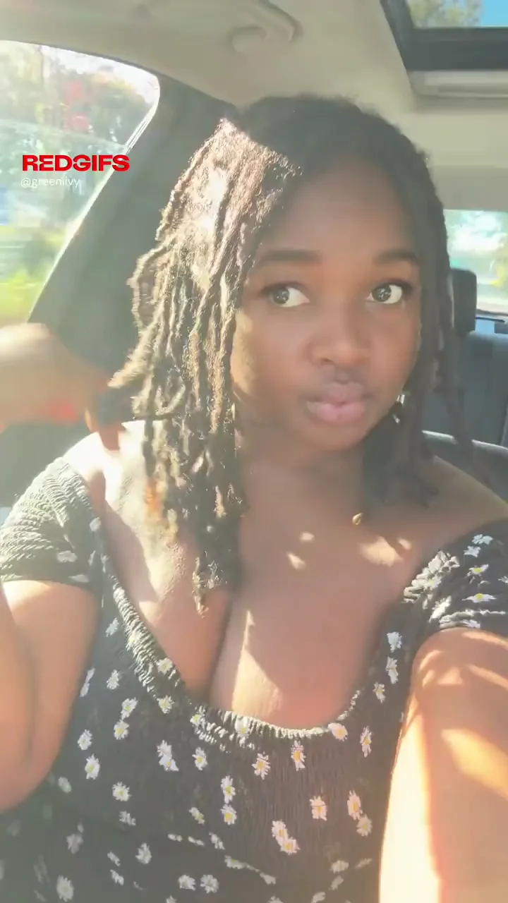 i love driving with my titties out... hope you don't mind!