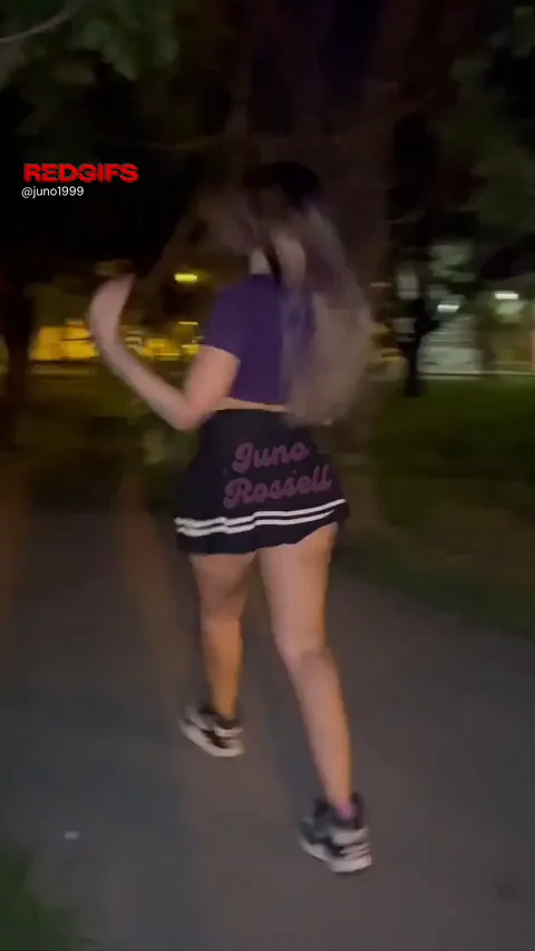No panties… just me teasing in the hike