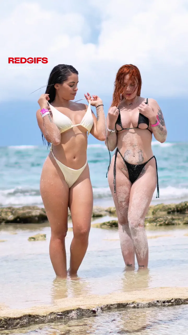 We love getting a bit naughty at the beach