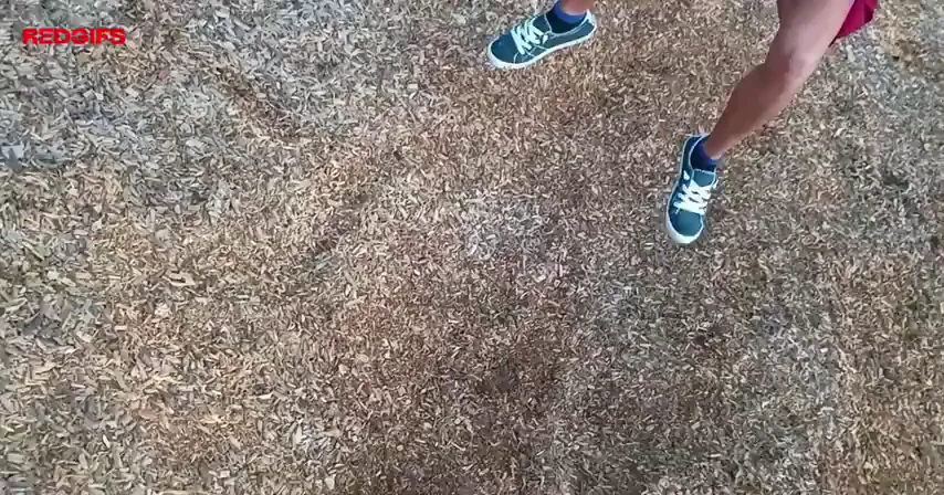 Playground Pussy Flash & Swing Tease