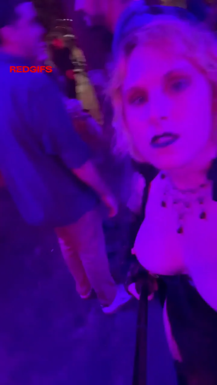 Boozy Blonde Bends for Public Ass Pounding in Club Chaos