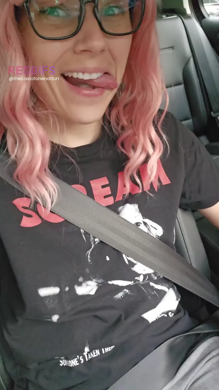 My tits ride shotgun