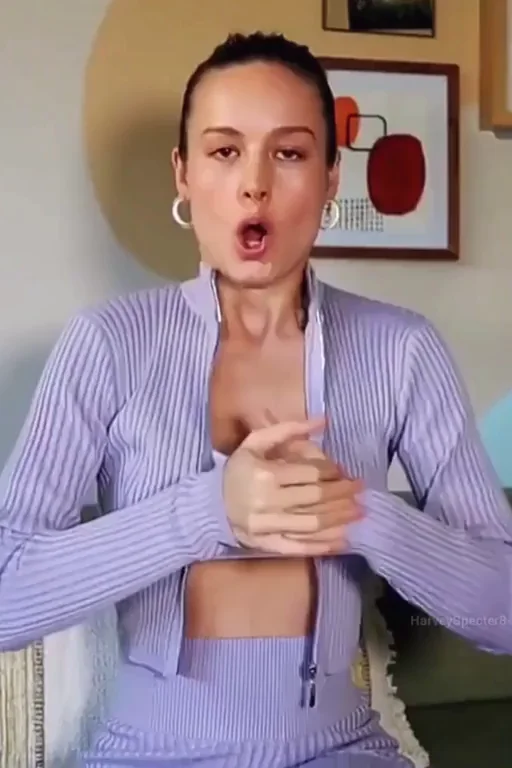 Brie Larson can’t stop teasing us with her tits