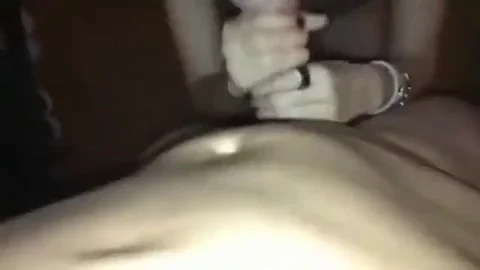 Asian girl not used to heavy loads