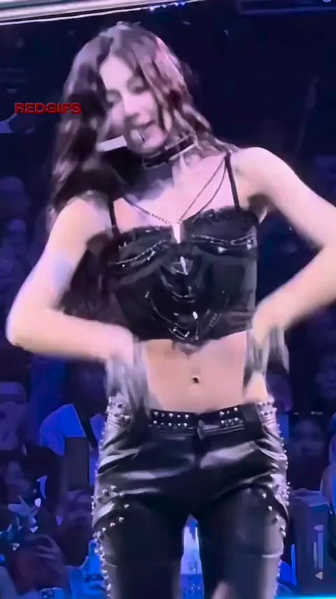 Tzuyu's Slutty Stage Tease: Leather-Clad K-Pop Temptress