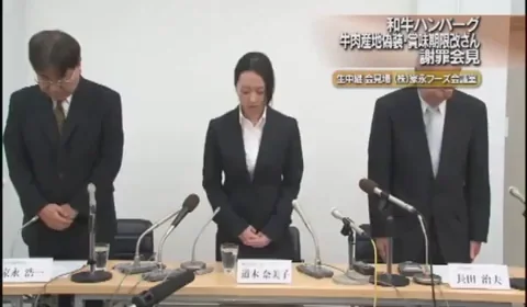 Corrupt company bosses publicly apologise