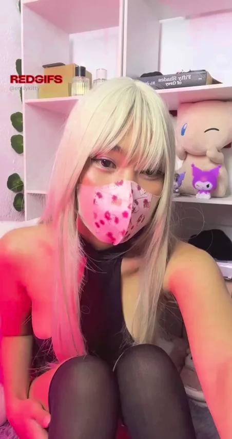 Blonde Masked Slut Begs for Creampie Loads