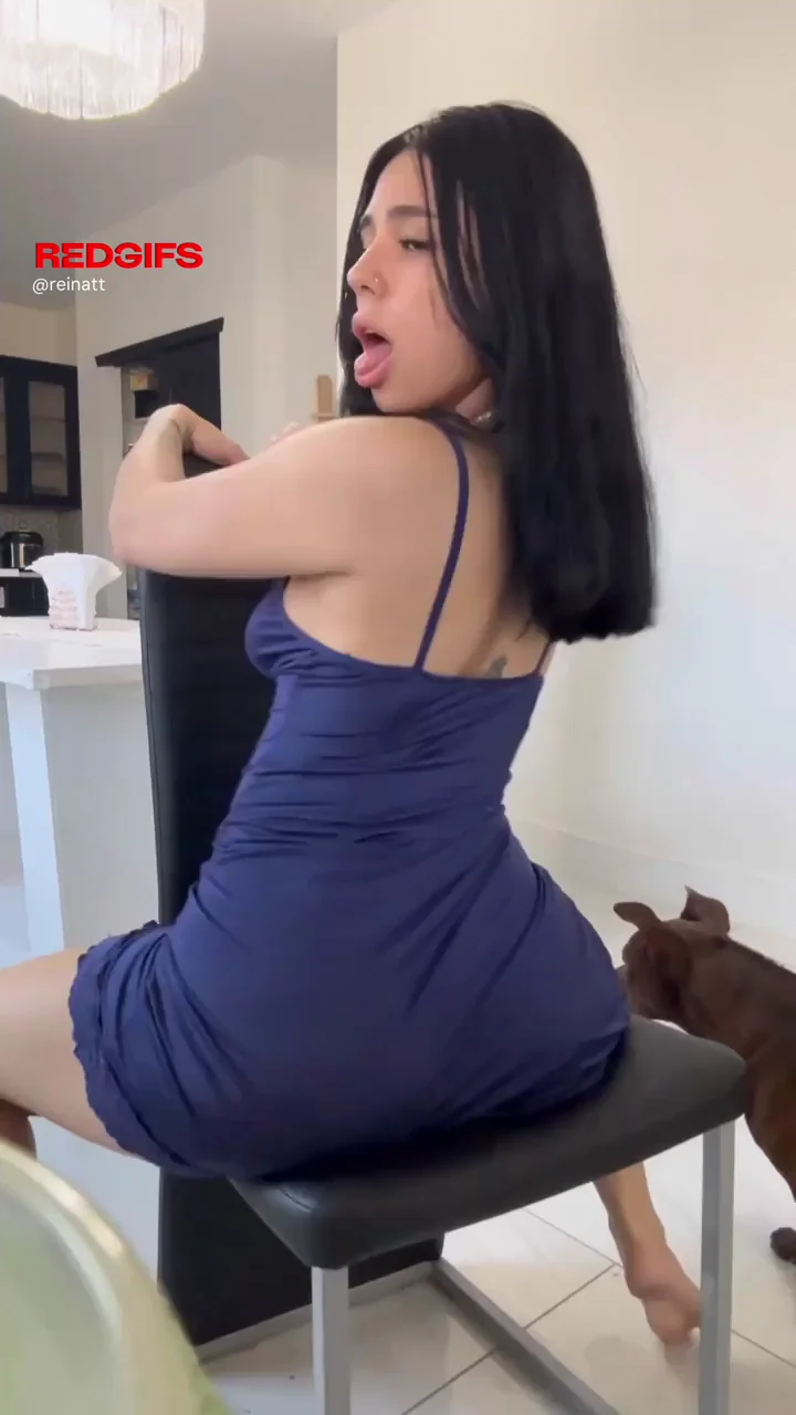 Can I grind on you like this with my tongue out?😉