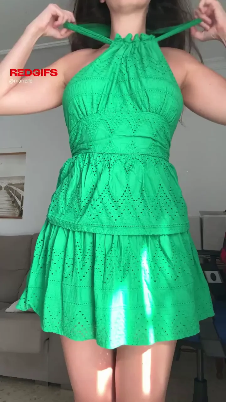 This dress is better without underwear