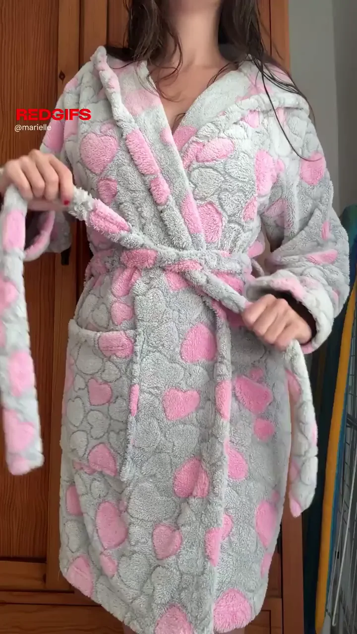 My robe is nice but my body is nicer