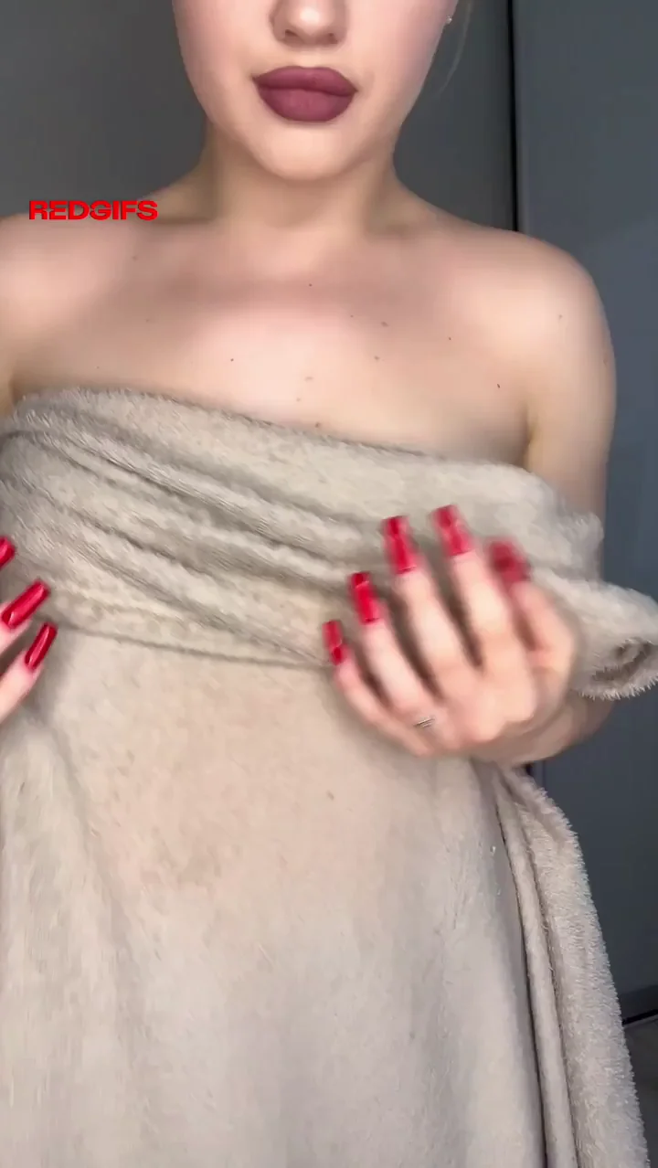 This is what the towel hides