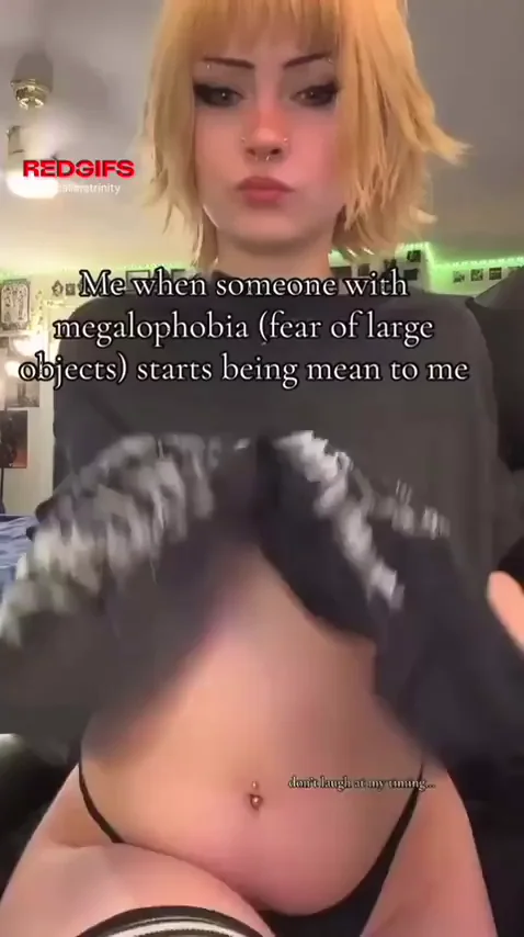 Goth Blonde's Massive Tits Scare: Hope You're Not Freaked Out!
