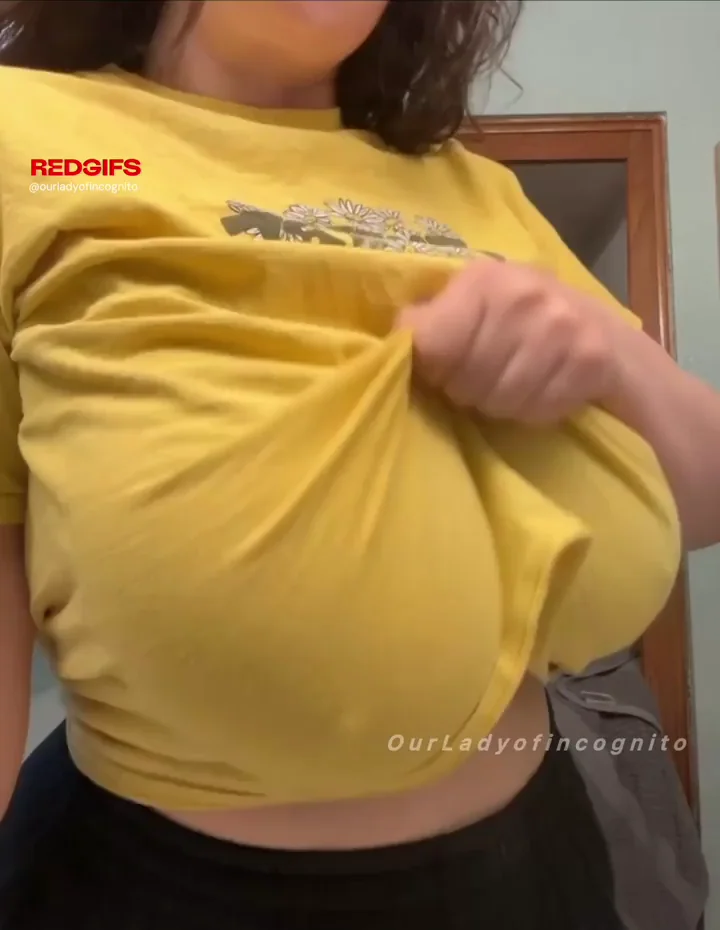 Huge tit drop