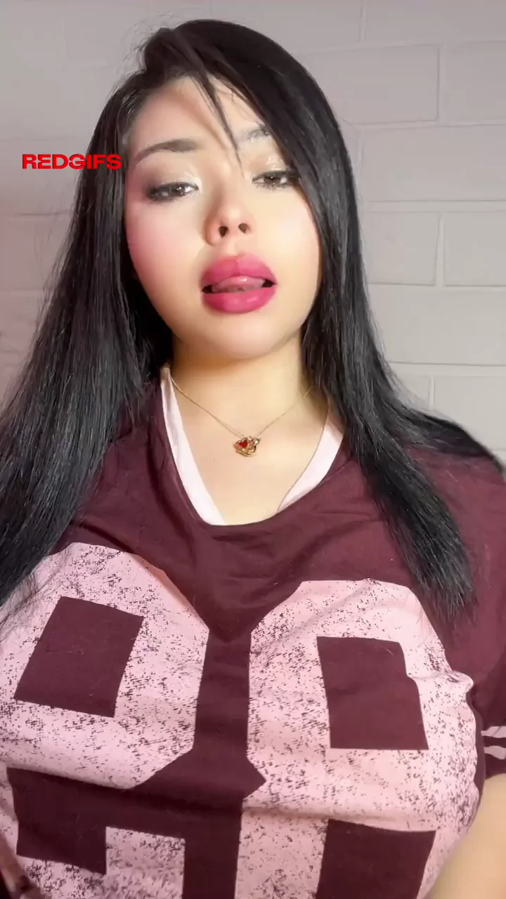 Asian Slut's Massive Titty Drop Reveal