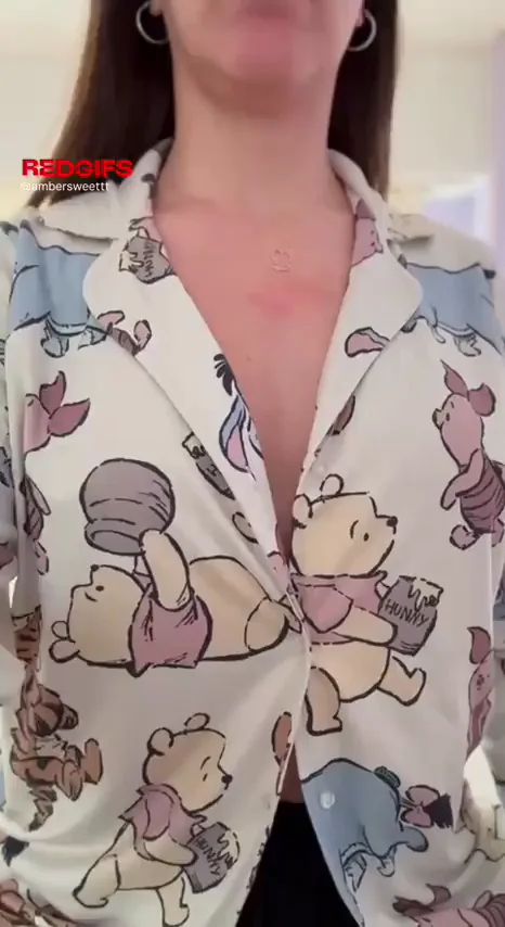 Nothing better than revealing your breasts upon waking up [reveal]