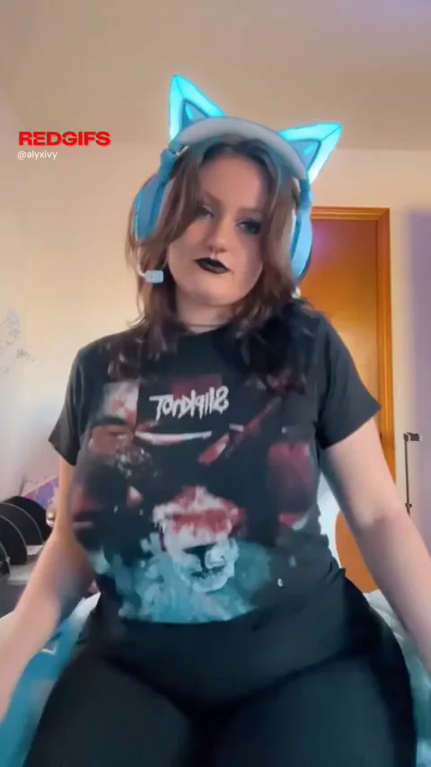 Goth Egirl's Massive Tiddy Drop Tease