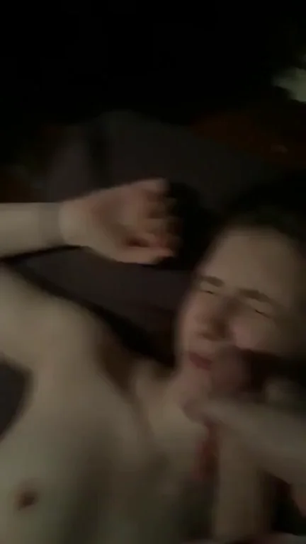 Flinching and disgust.