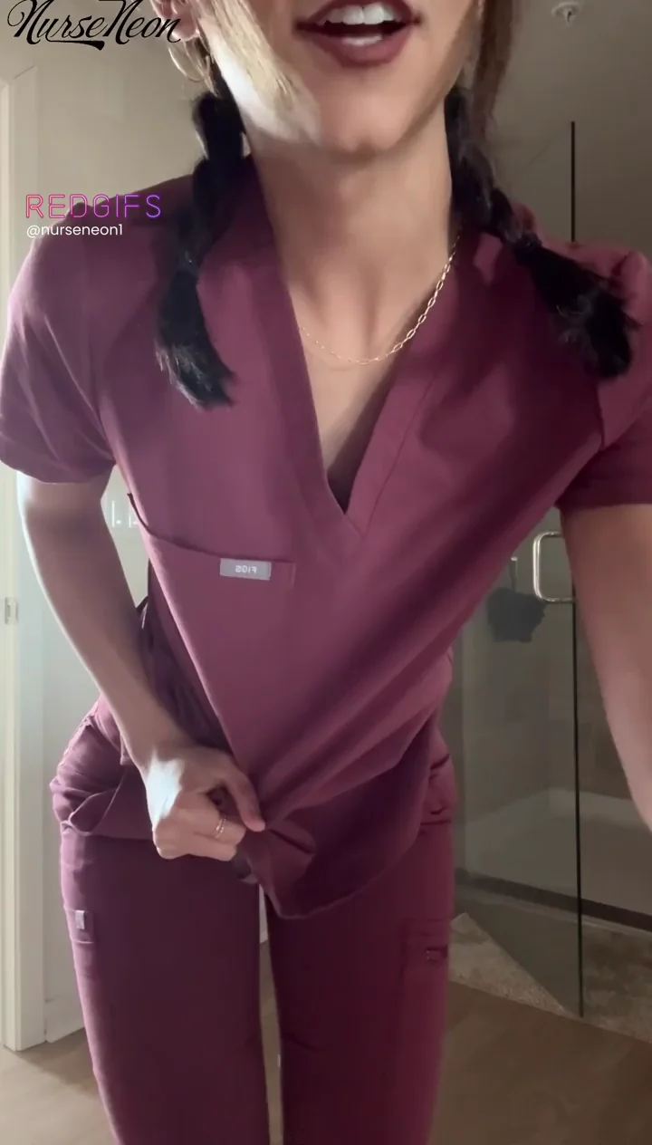 Nurse Kazumi's Slutty Morning Routine: Butt Plug Locked In for Shift