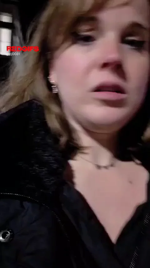 🌙 Nighttime Public Tease: Amateur Slut Flashes Tits! 🔥