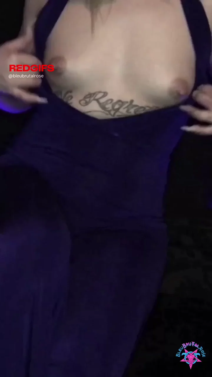 Midnight Crystal's Perky Small Tits Tease 🔥💎