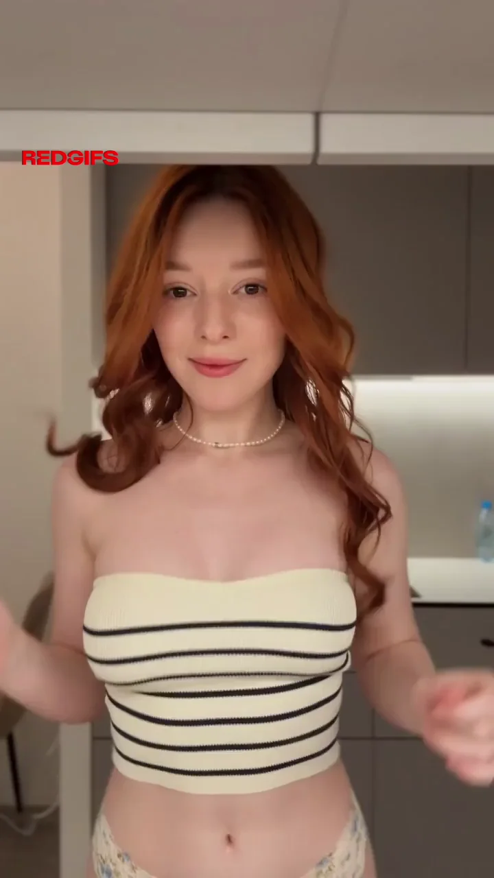 Petite Redhead Tease: Craving These Tiny Tits? 😈🍒