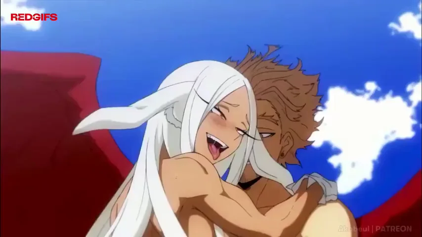 Mirko bouncing on Hawks (Akobeul) [MyHeroAcademia]