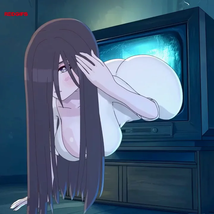 Sadako vs Kayako: Ghostly Tit-Clashing Fuckfest