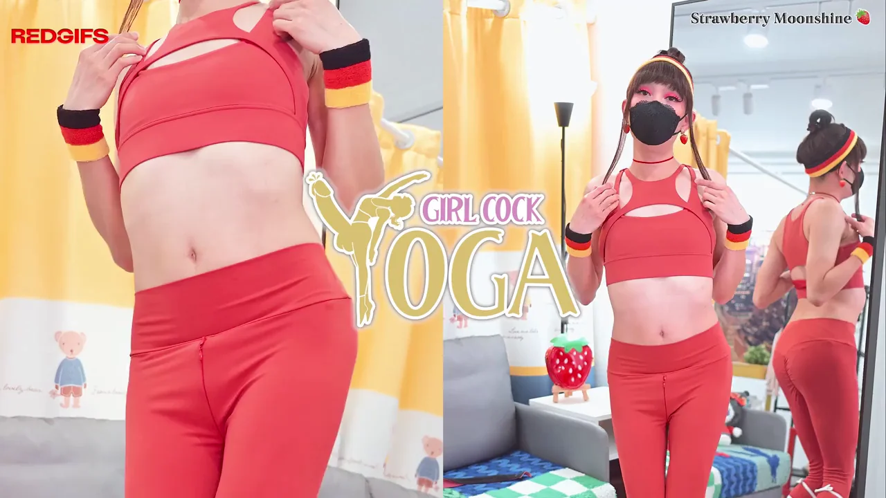 🍆 Cock Yoga Tutorial: Follow This Japanese Femboy Trap & Explode Cum on Your Screen! 💦