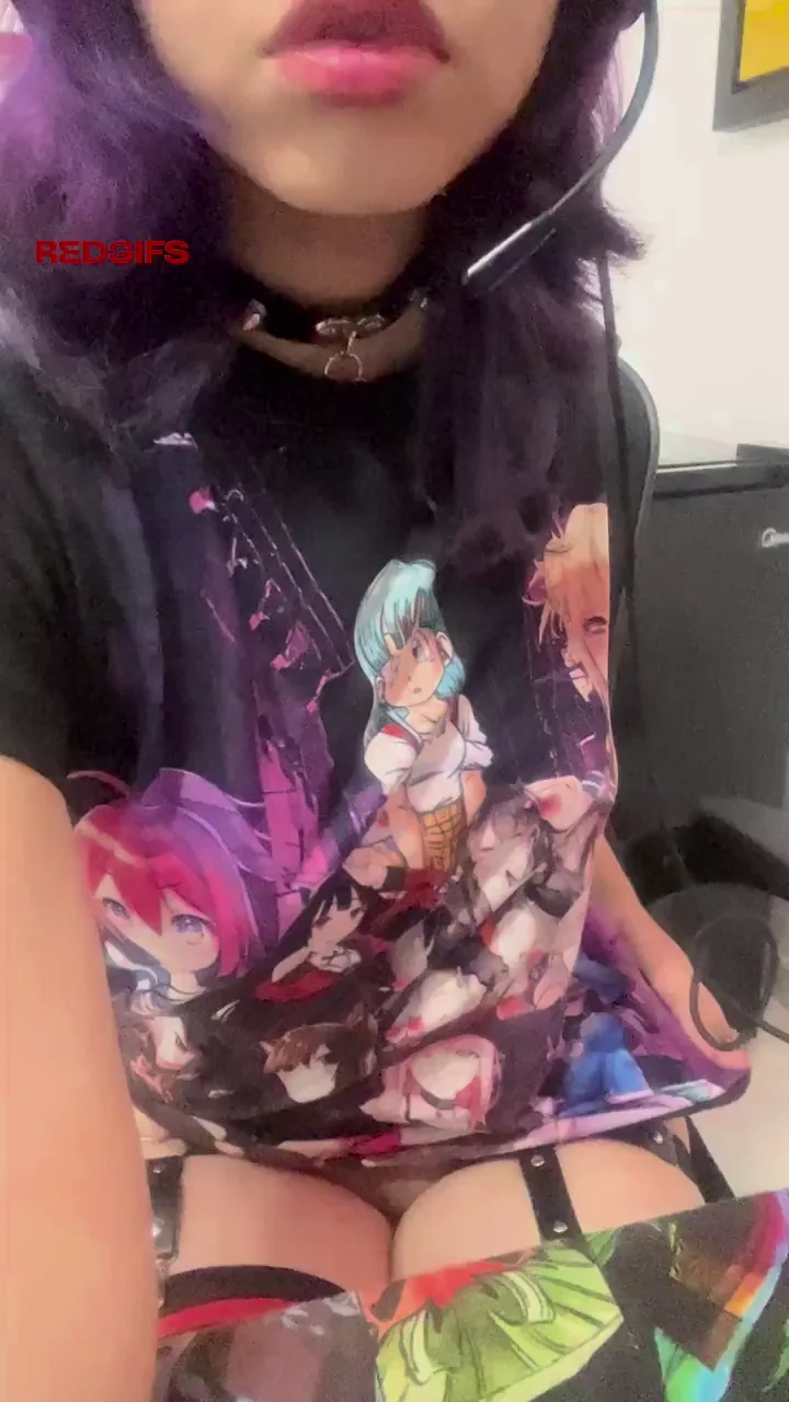 Petite F18 Gamer Girl Teases Her Perky Tits - Am I Your Hot Slut?