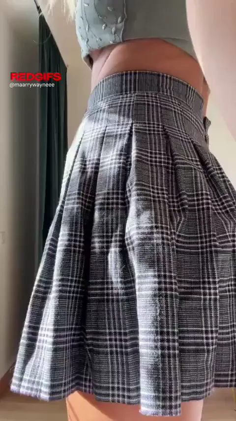this schoolgirl is horny for u