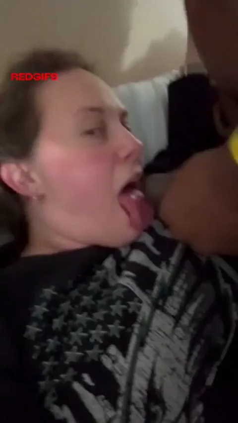 Swallowing BBC cum.