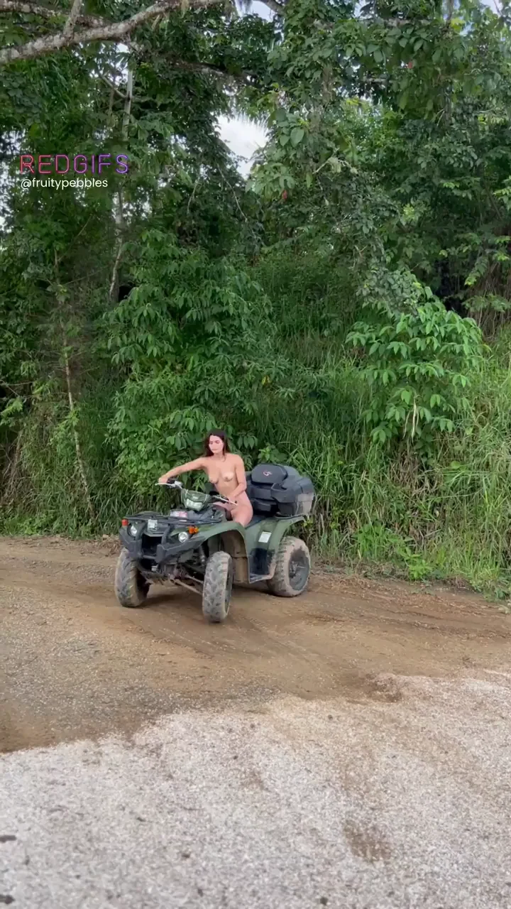 I went back for my helmet… but not for my clothes. Priorities