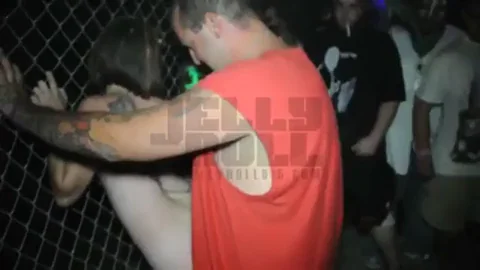Slutty Juggalette Girls Suck and Fuck in Front of Festival Crowd