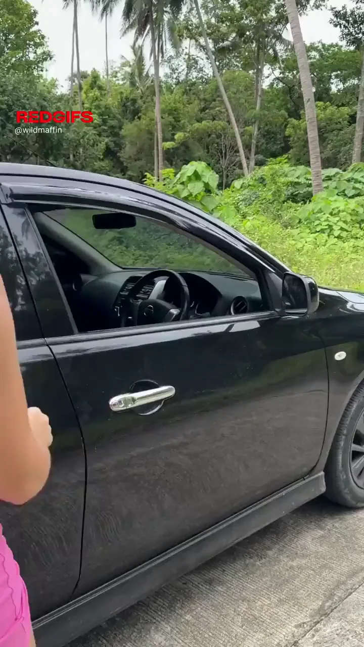 Appetizing ass in nature