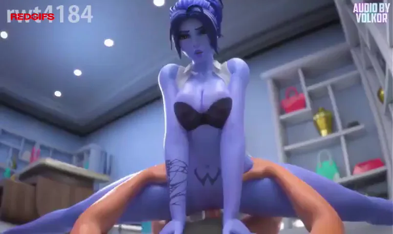 Widowmaker's Sneaky Cock Ride 💜🍆🔥