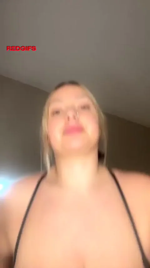 Blonde Busty Babe Flashes Massive Tits and Teases Big Boner Vibes