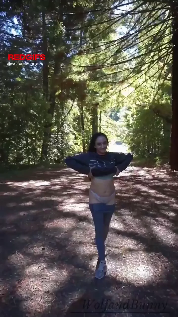 Gave him a sloppy bj right on the trail… ended up with a face full of cum