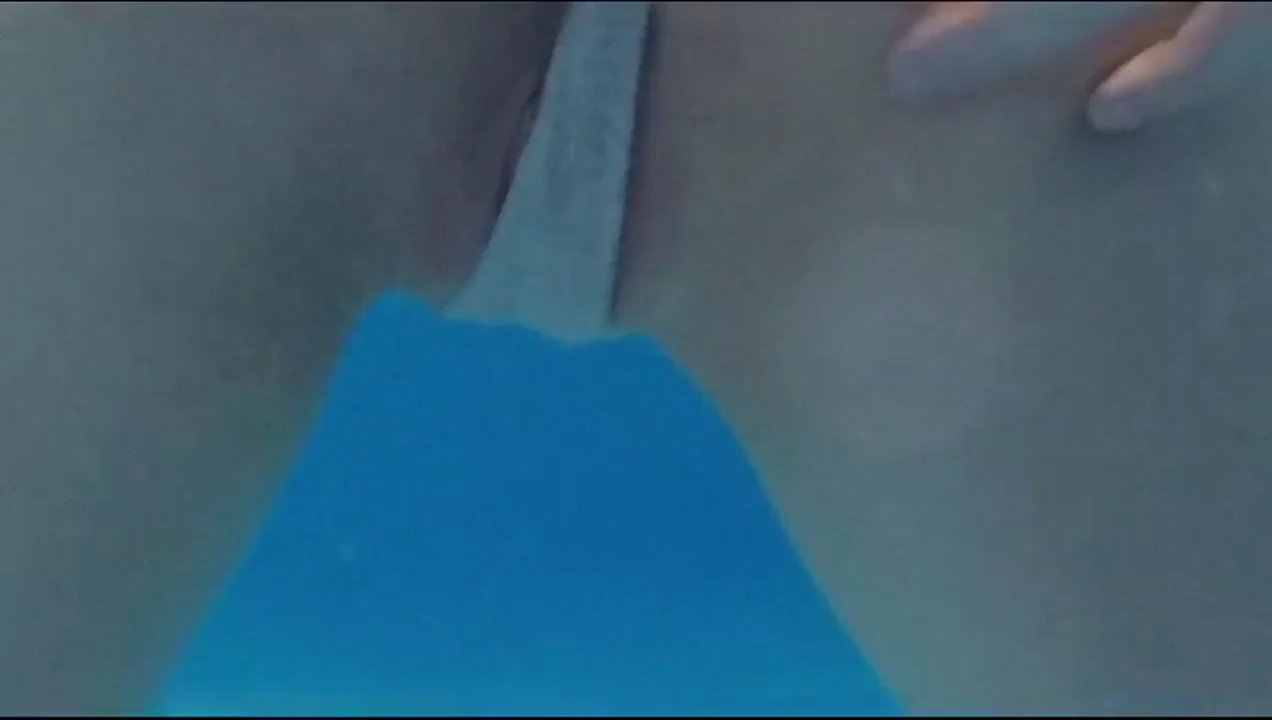 Flashing my boobs in a public pool
