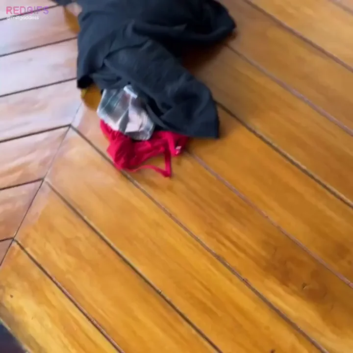 Didn’t take long to lose the clothes.