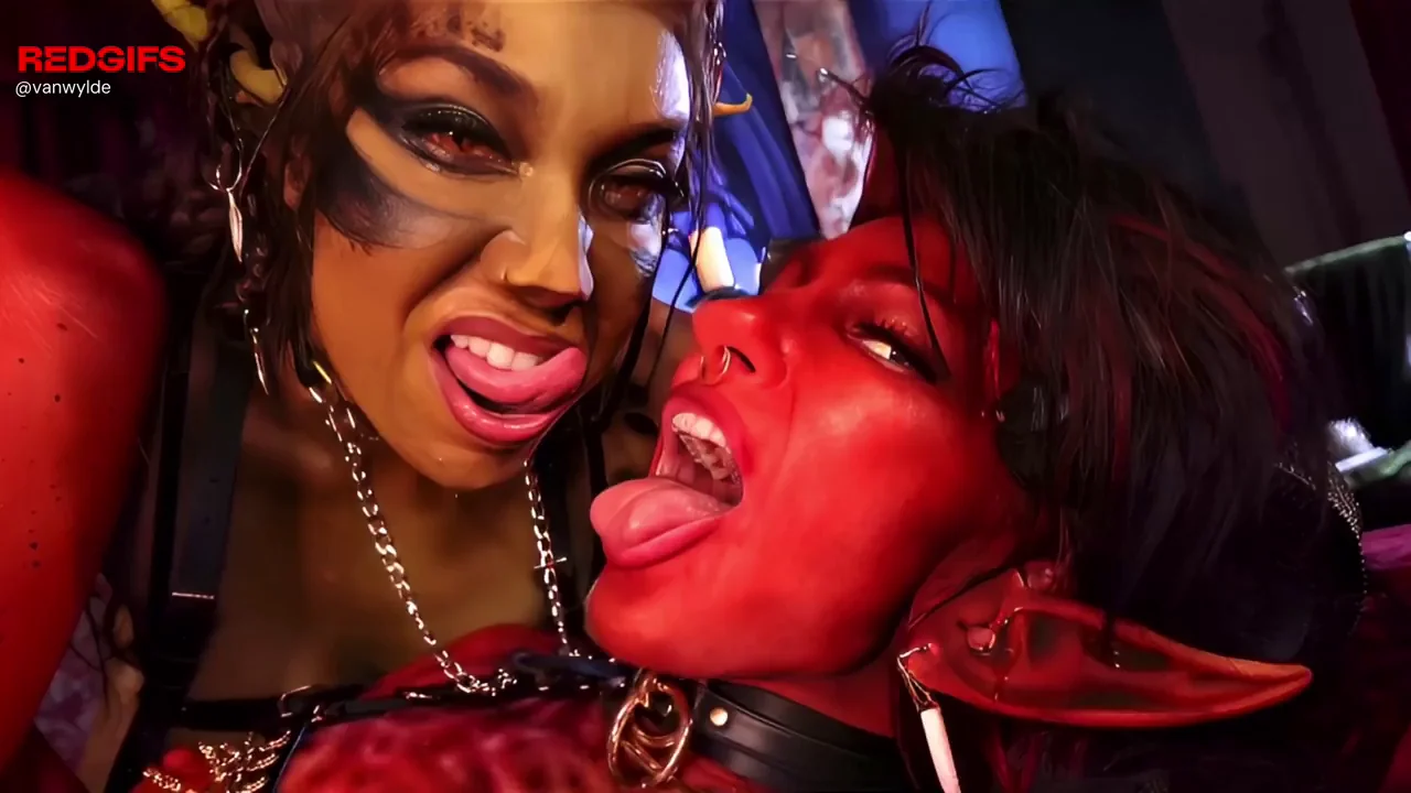 🔥 Karlach & Lae'zel Cosplay Pound Karryn's Juicy Holes in Baldur's Gate Orgy 💦🍆