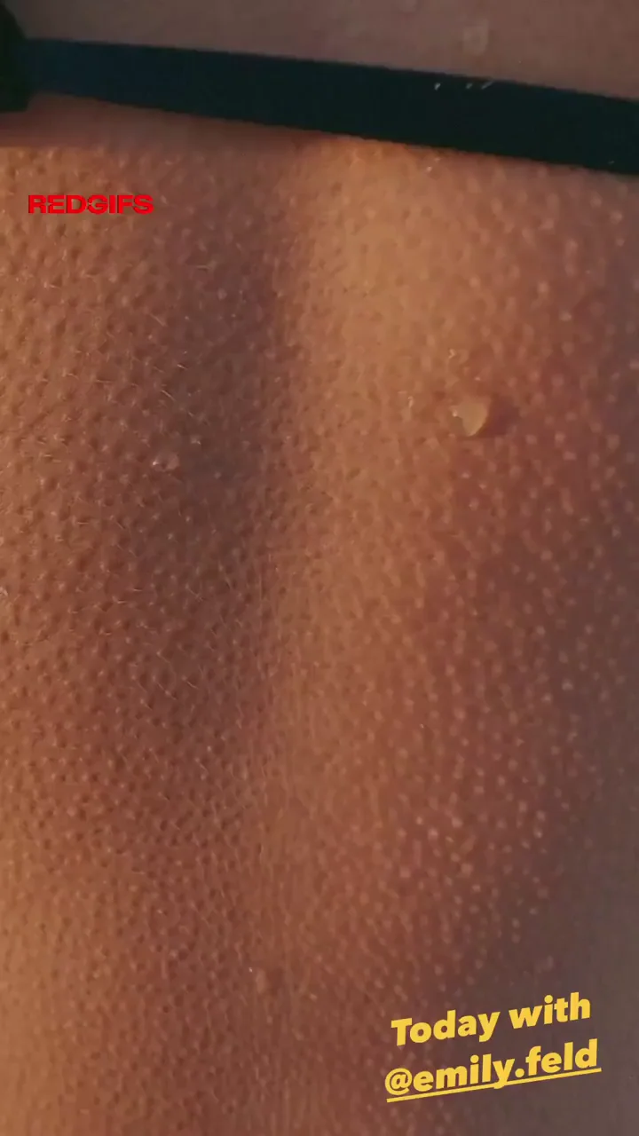 Emily Feld's Juicy Ass Tease in Tiny Bikini