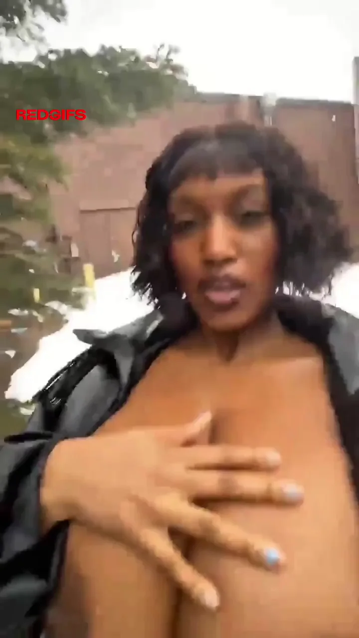 Almost caught in public