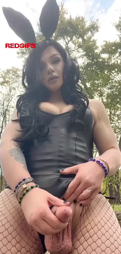 Could a tgirl bunny give you her multiple loads?