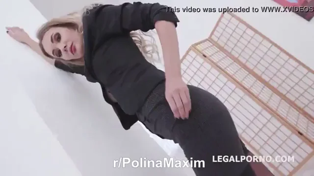 No Pussy Penetration Policy - Polina Maxim 4on1 No Pussy, Dap, Balls Deep Anal, Swalow